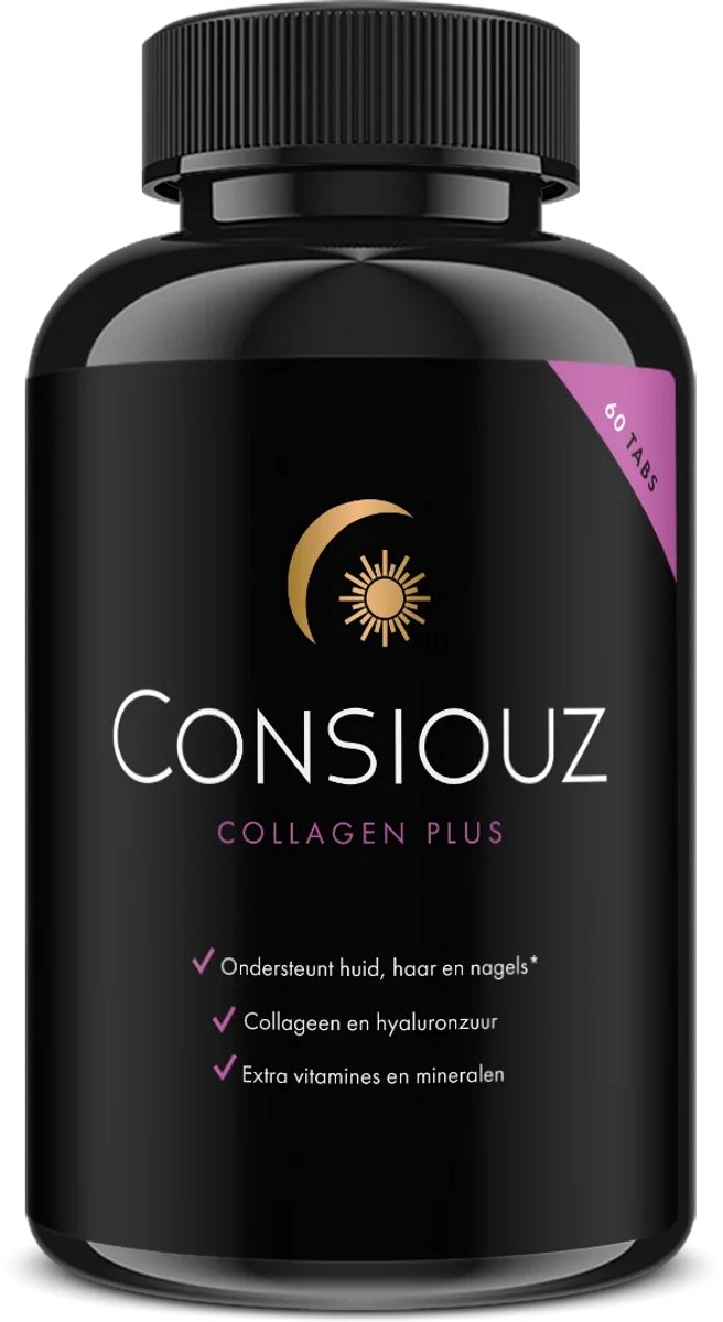 Consiouz Collagen Plus – Collageen Complex voor Huid, Gewrichten & Bindweefsel