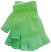 Gants sans doigts vert fluo – Adultes – Carnaval & Fêtes à thème - Gants verts