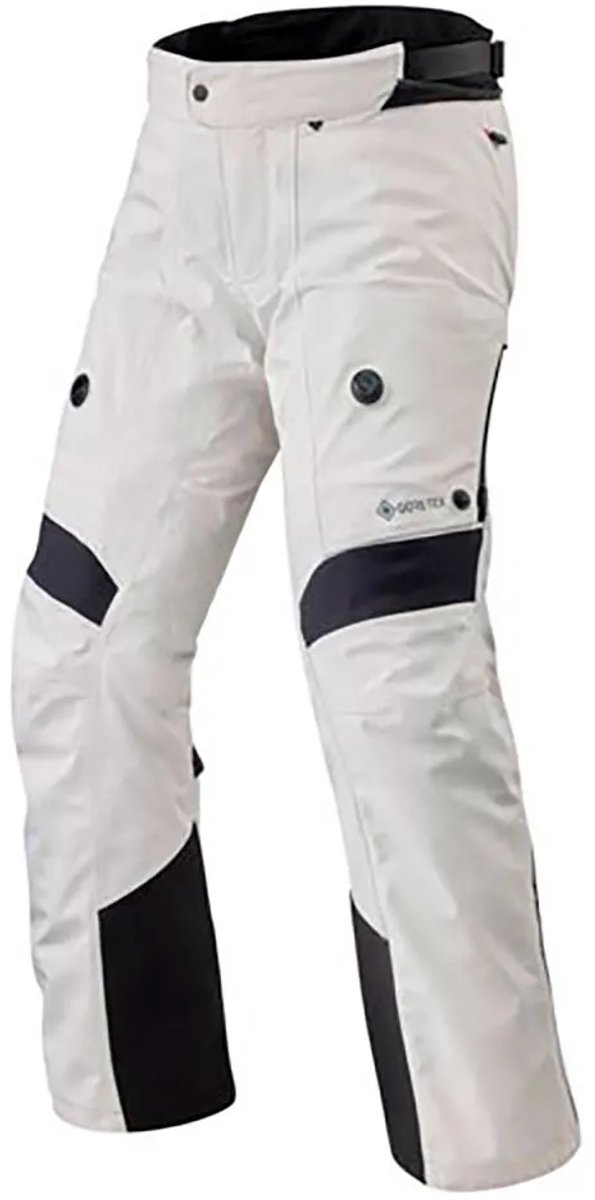 REV'IT! Pants Poseidon 3 GTX Silver Black Short Motorcycle Pants - Maat 2XL – foto 4