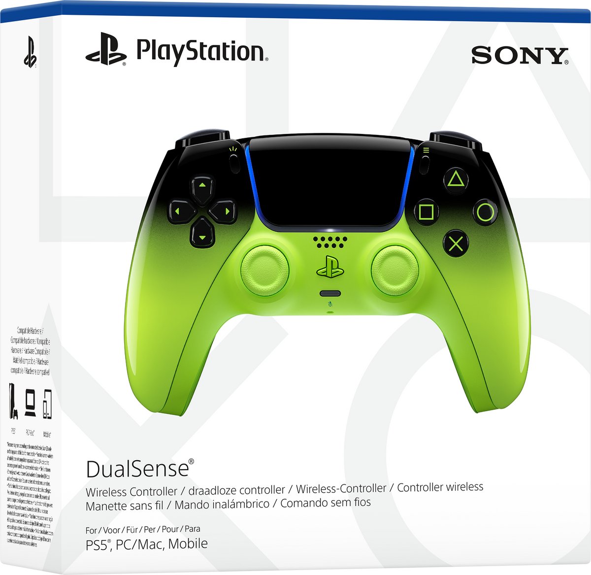 Sony PS5 DualSense Draadloze Controller - Remix Green – foto 6