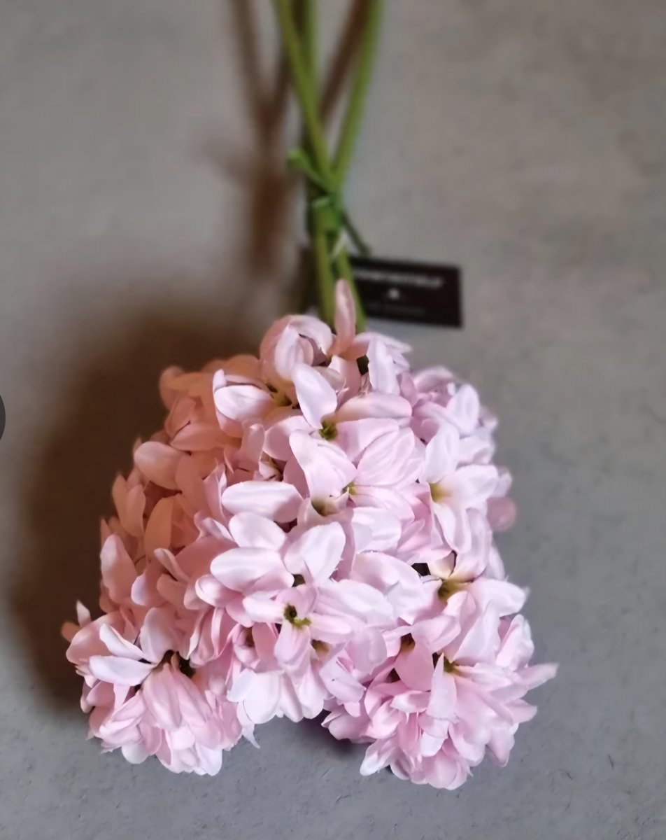 Countryfield Kunstbundel Hyacinth 3 roze licht roze