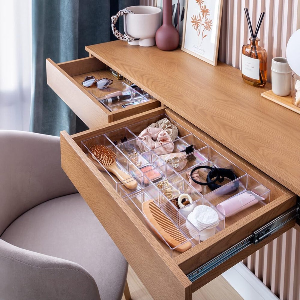 Ergonomisch Elektrisch In hoogte Verstelbaar Bureau 160x60 cm – Depauwwonen Sta-Zit Bureau met Geheugenfuncties, Anti-Botsingssysteem & Kabelmanagement – Thuiswerk Bureau Zwart Notenboom – Depauw