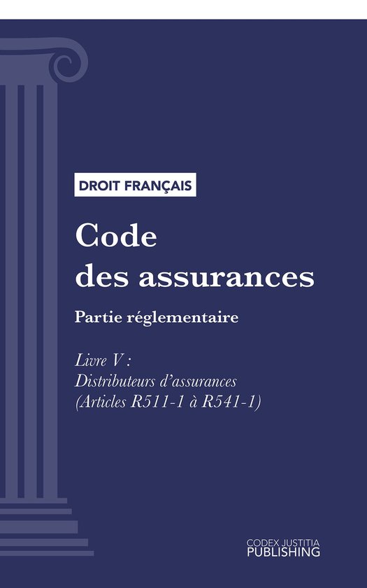 Code des assurances - cover