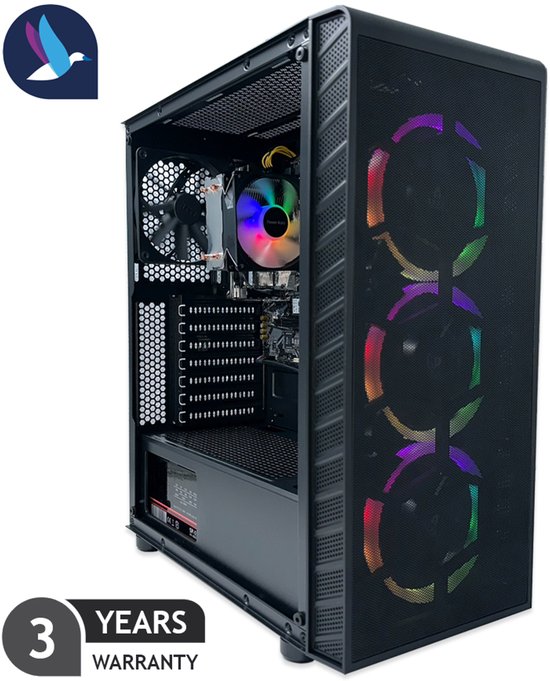 AZZA Prime ARGB Gaming PC | AMD Ryzen 7 - 5700G | 32 GB DDR4 - Kooiker Automatisering - €769,00