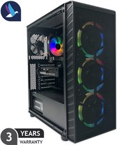 PC de Gaming ARGB AZZA Prime | AMD Ryzen 7-5700X | GeForce RTX 5060 Ti-16 GDDR7 | 32 Go de mémoire DDR4 | Disque SSD 1 To - NVME | Windows 11 Pro