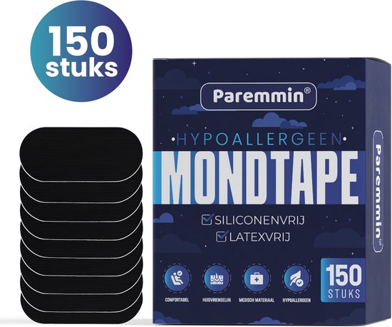 Hypoallergeen Mondtape 150 Stuks - Anti Snurk - Mouth tape – Mondpleisters