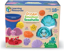 Learning Resources educatief speelgoed Ocean Emotion Seashells set. - 3+