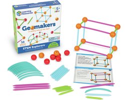Learning Resources educatief speelgoed STEM Explorers Geomakers bouwset. - 3+
