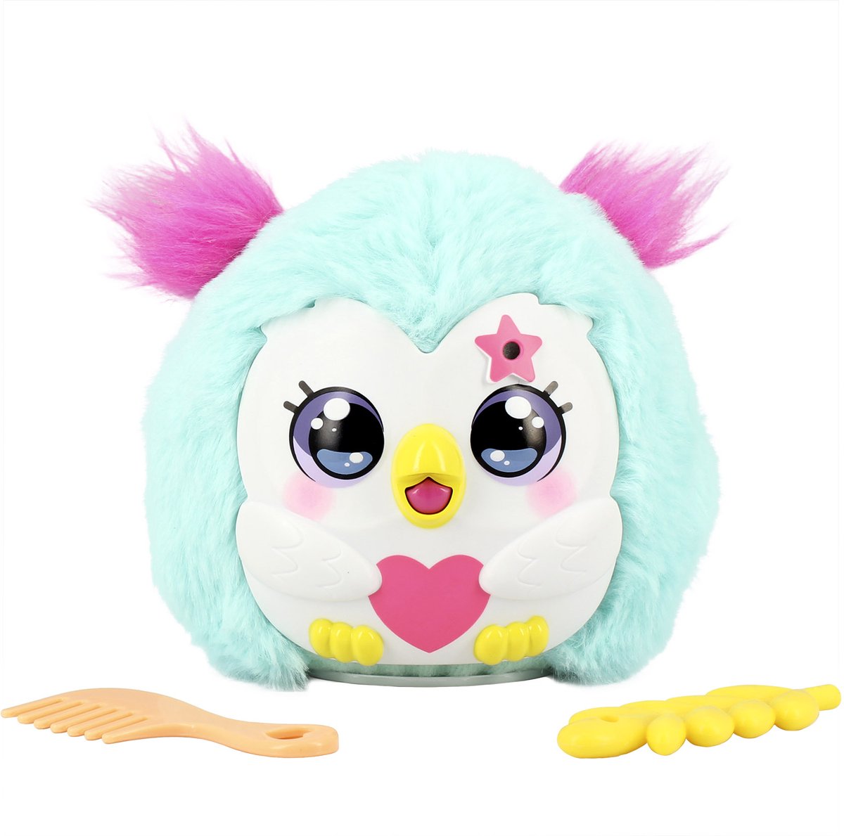 Jumbo - Funtasy Family - Kiss-meez Uil - Interactieve knuffel - Plush - Vanaf 3 jaar — afbeelding 7