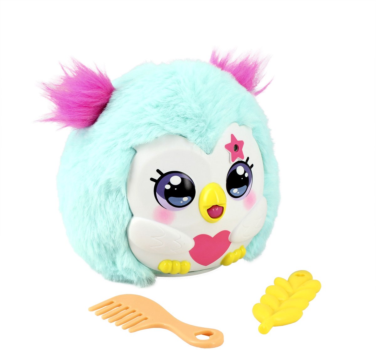Jumbo - Funtasy Family - Kiss-meez Uil - Interactieve knuffel - Plush - Vanaf 3 jaar — afbeelding 10