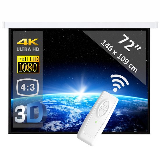 Top-Vision Elektrisch Projectiescherm