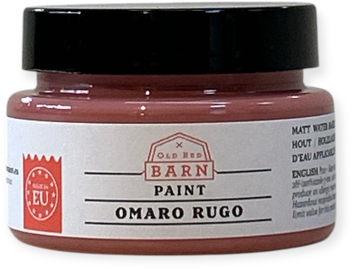 Old Red Barn Paint - Meubelverf - Omaro Rugo - 75 ml - ORB Paint