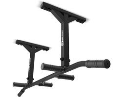 Hop-Sport HS-2001K – Pull-up bar plafondmontage – Multigreep – 6 antislip handgrepen – Met haak voor bokszak of TRX – Thuis fitness