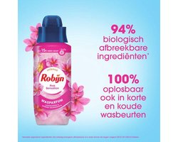 Robijn Intense Wasparfum - Pink Sensation - geeft je kleding een langdurige, intense geur - 342 ml