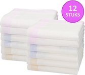Sorprese Bella - zakdoeken dames - 12 zakdoeken - Italiaans katoen - zakdoek - Cadeau