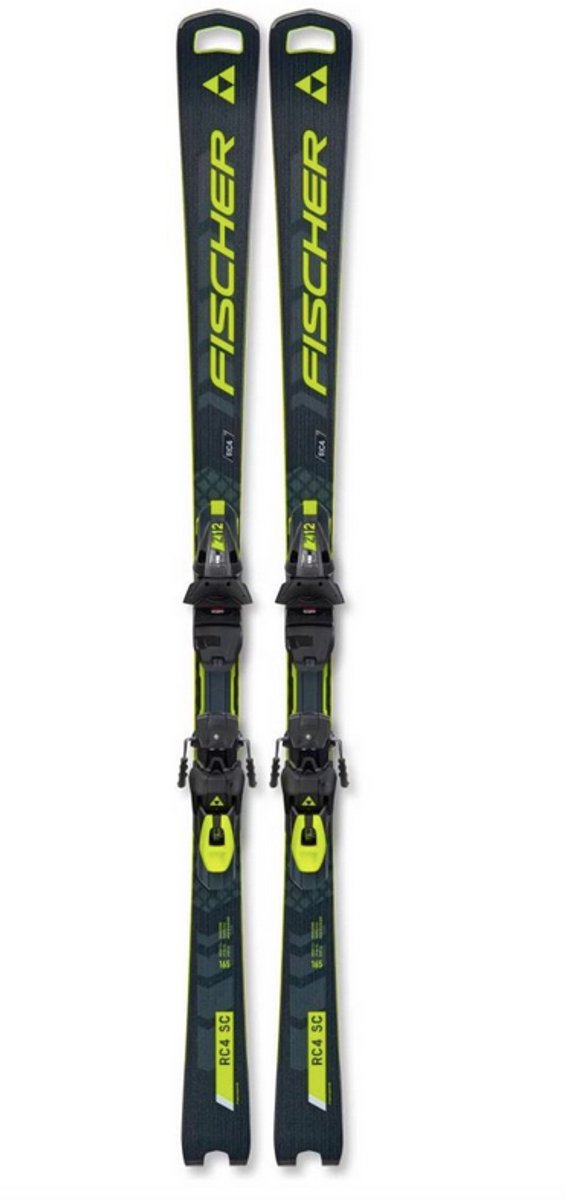FISCHER RC4 WORLDCUP SC + Z12 bindingen-155 Zwart