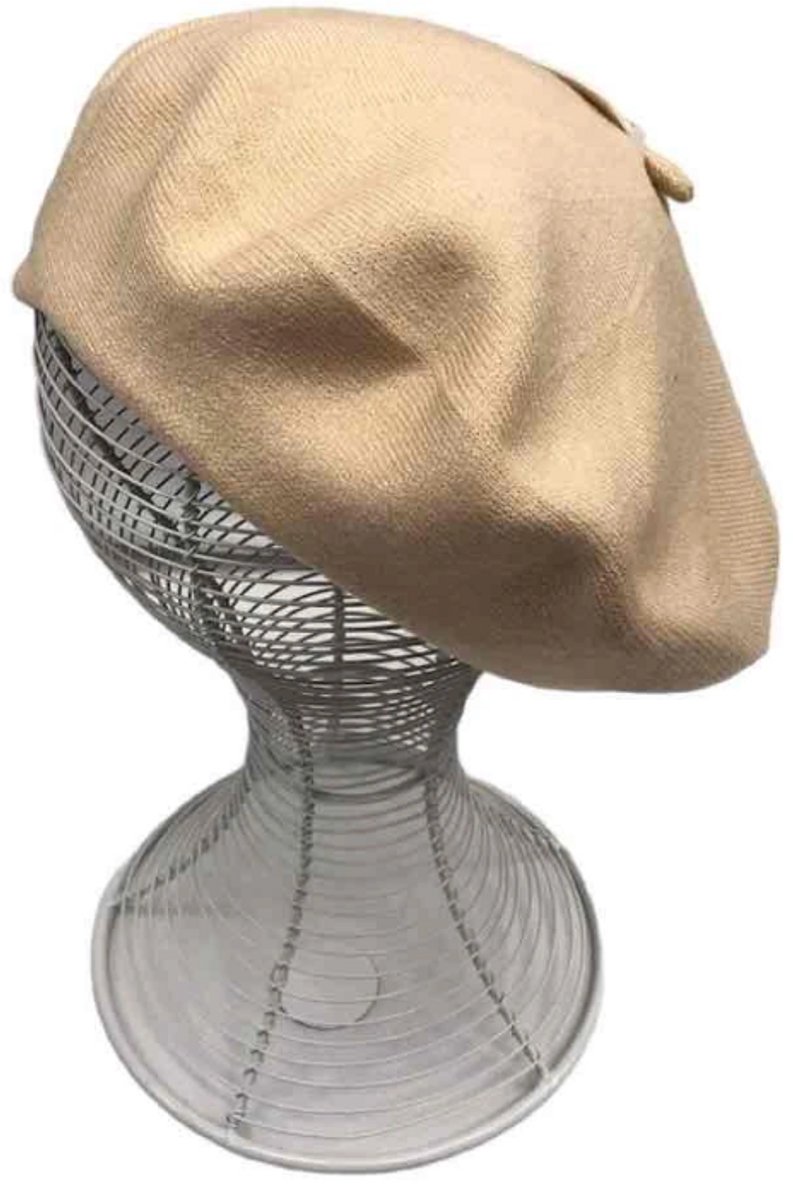Winter - Baret - Dames - One Size - Creme - Hoofdmode