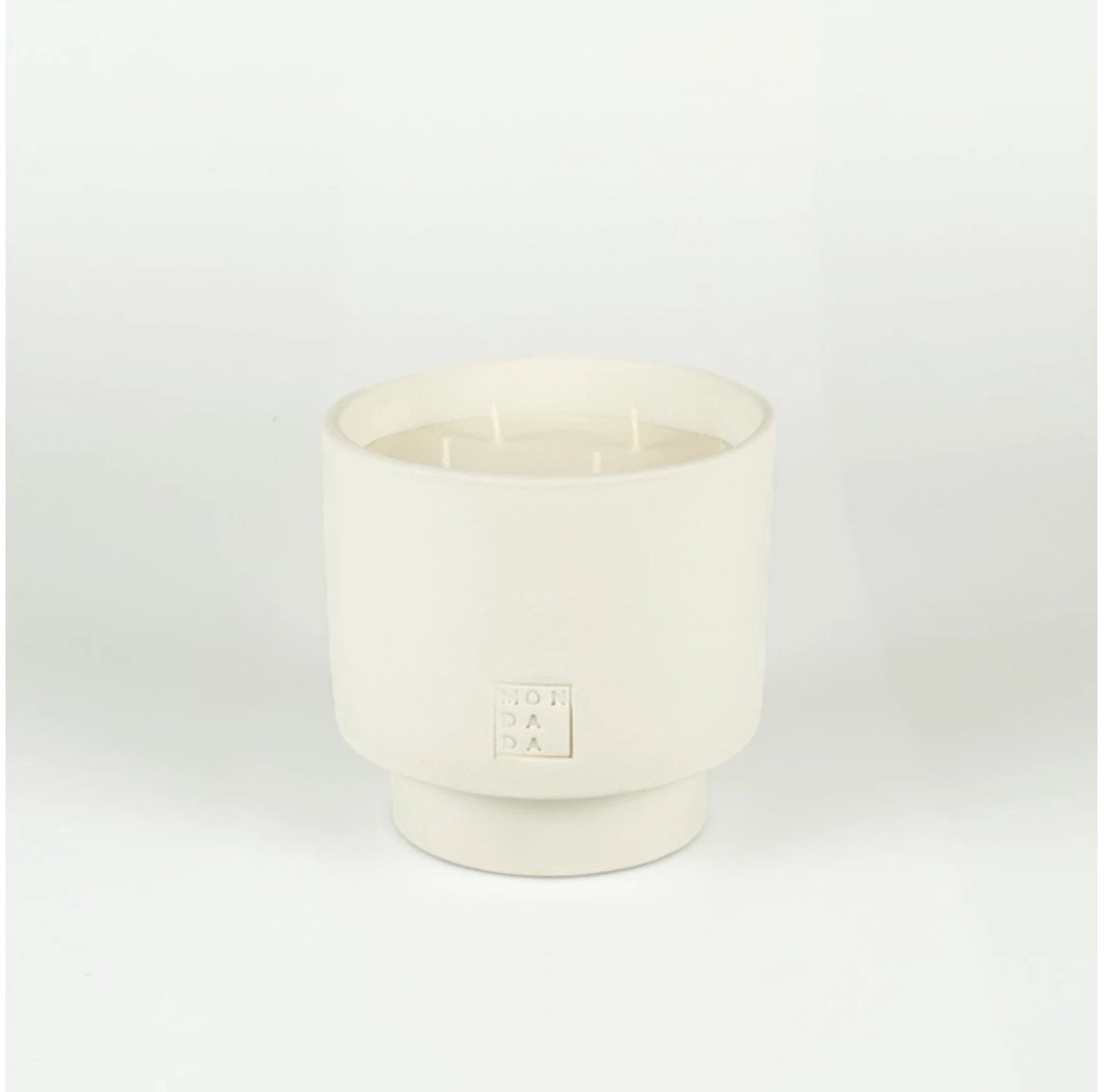 Mon Dada Octo One indoor geurkaars dover - Black Sea wit