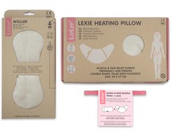 KipKep Mama & Mini Bundle – Lexie & Woller Warmtekussens - Set voor Moeder en Baby – Cookie, Beige
