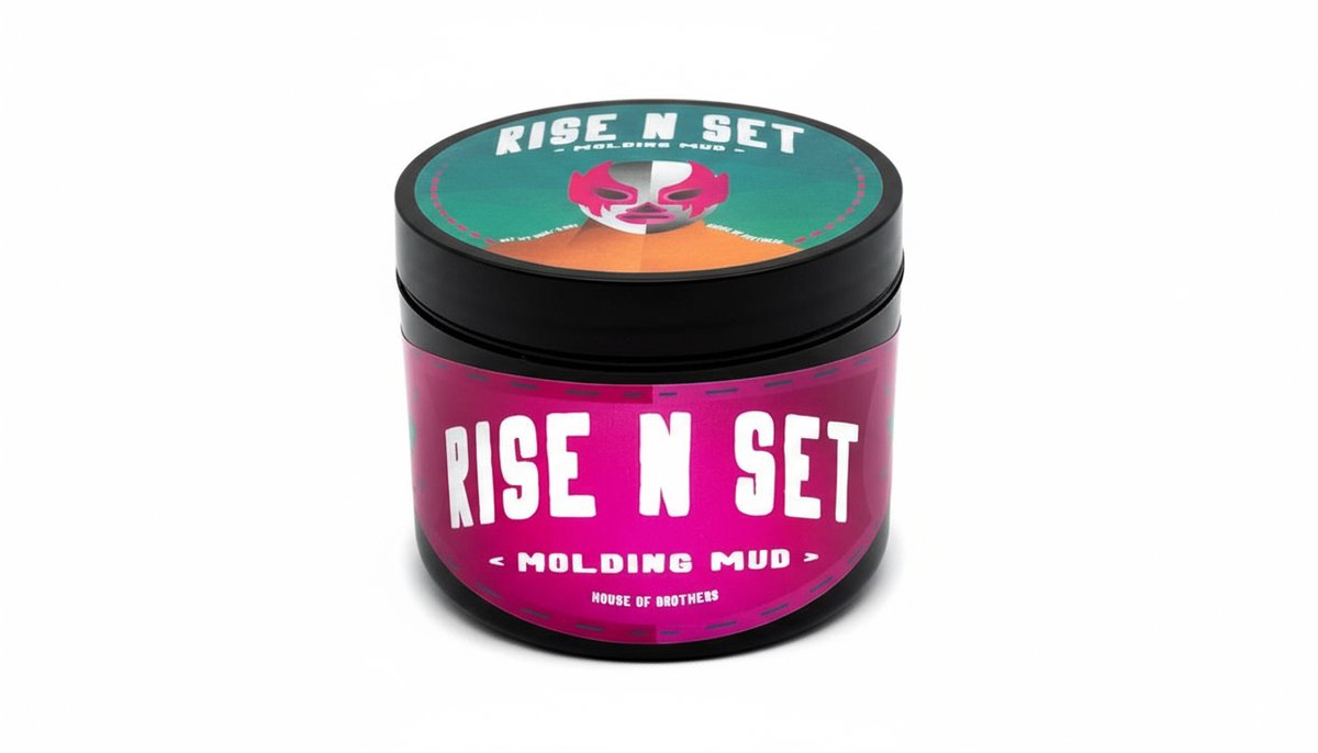 Rise n Set Clay Wax Mannen - Professionele Haarstyling Wax - Sterke Hold - Matte Uitstraling - Frisse Geur - Geschikt Voor Alle Haartypes - 100ml