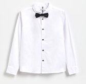 Starry Indigo - Elegant overhemd met vlinderdas - Boy's Shirt - White