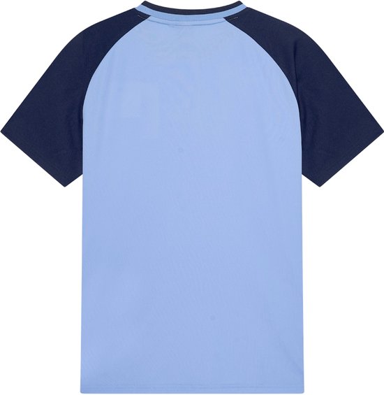 Manchester City FC - Trainings-t-shirt voor jongens - Officieel - Cadeau - Marineblauw clublogo - 10-11 jaar