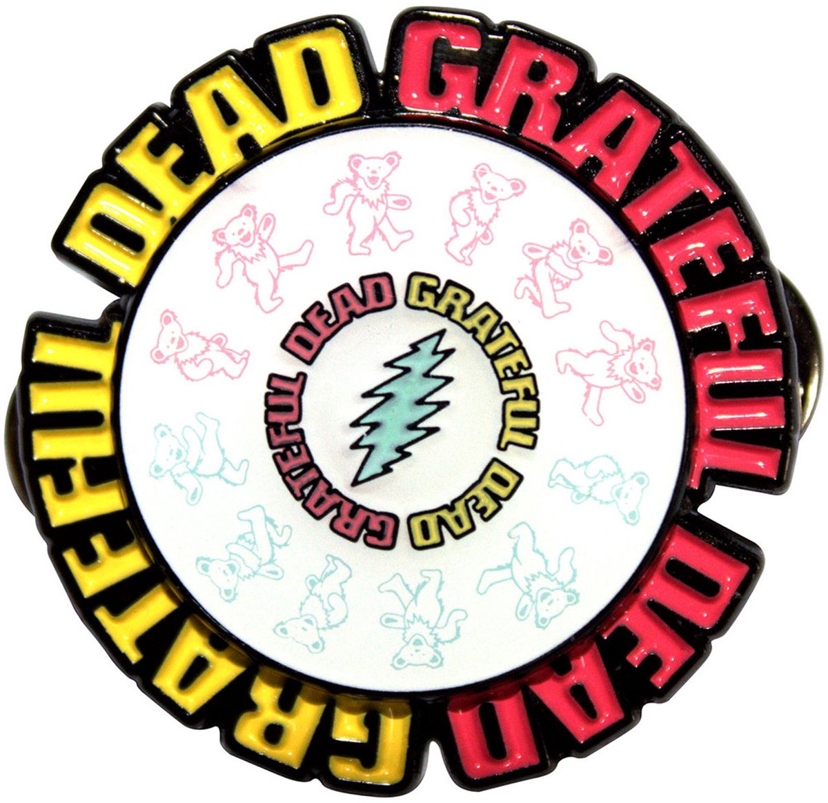 Grateful Dead - Spinning Emblem - Pin