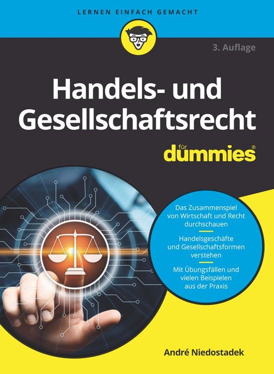 Für Dummies - Handels- und Gesellschaftsrecht für Dummies - cover