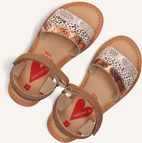 Shoesme CA25S042-A - Sandales pour fille - Couleur : Marron - Pointure : 28