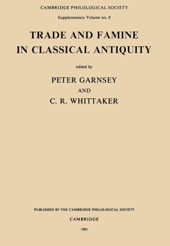 Proceedings of the Cambridge Philological Society Supplement ... - cover