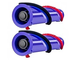 Vervangende rolborstel voor Dyson stofzuigers - Rolborstel voor Dyson V6 en oudere V7 snoerloze stofzuigers, onderdeelnummers: 966821-01, 966084-01 - verpakking van 2