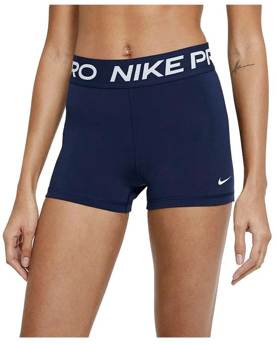 Nike Pro 365 3´´ Korte Leggings Blauw XL Vrouw — afbeelding 3