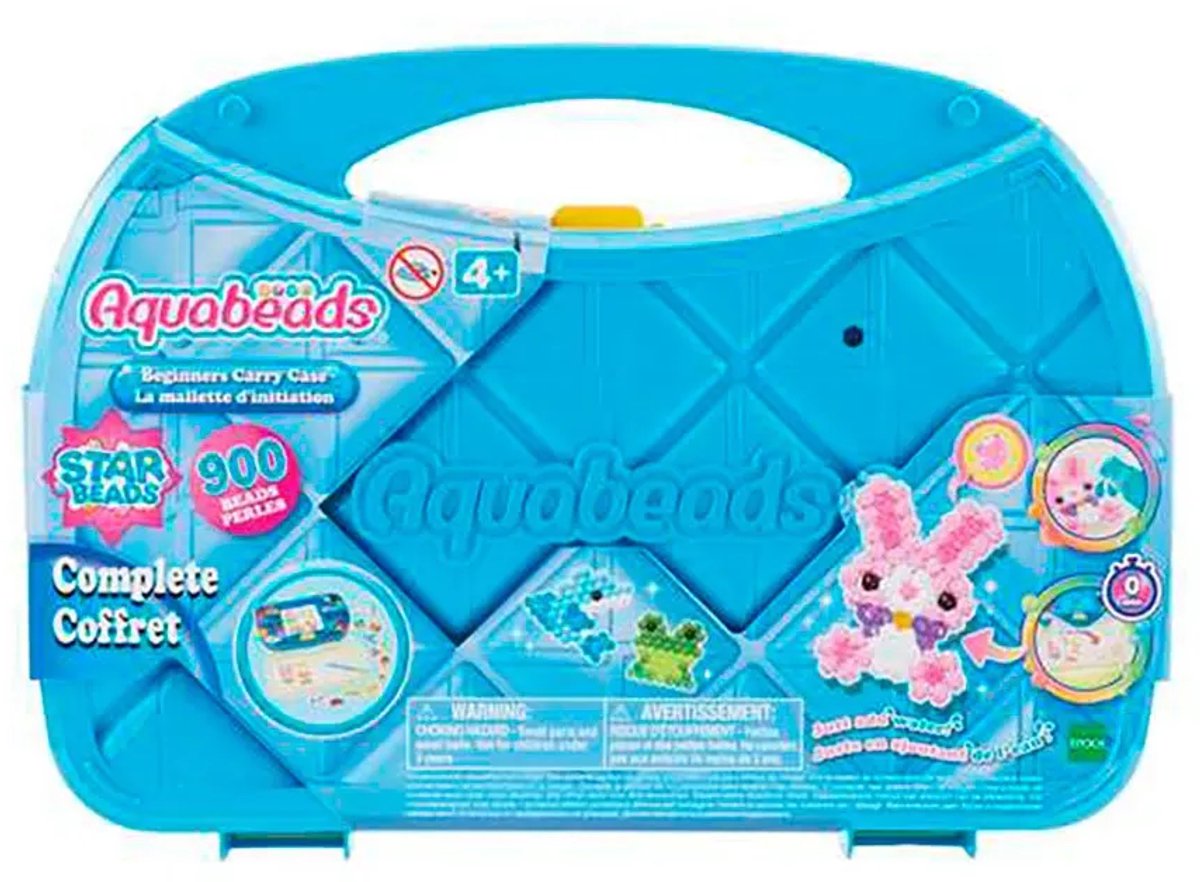 Aquabeads 31912 Beginners meeneemkoffer- COMPLETE KNUTSELSET- INCLUSIEF 900 PARELS IN 24 KLEUREN — afbeelding 10