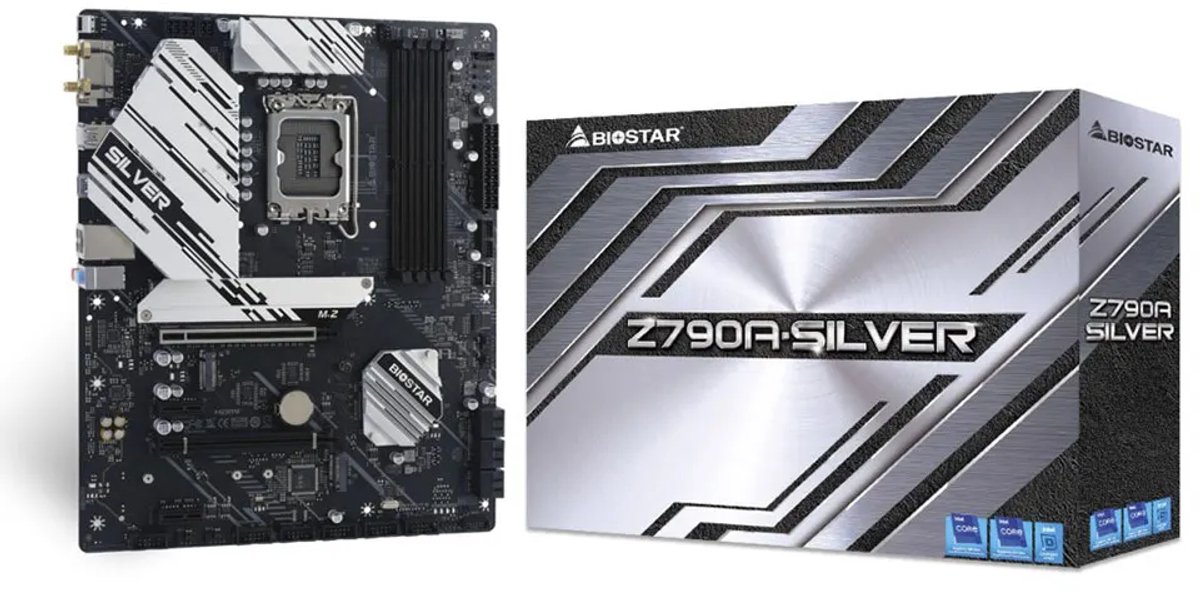 Biostar Z790A-Silver Moederbord Intel Z790 Lga 1700 Atx - afbeelding 8