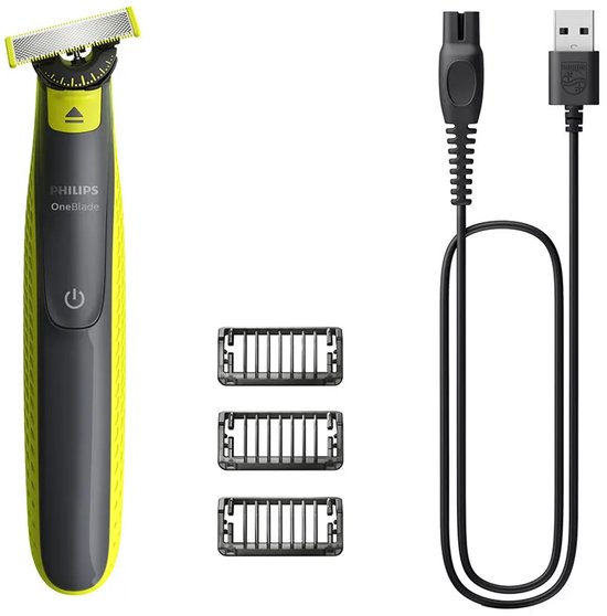 Philips OneBlade Face Trimmer, Scheerapparaat en Styler
