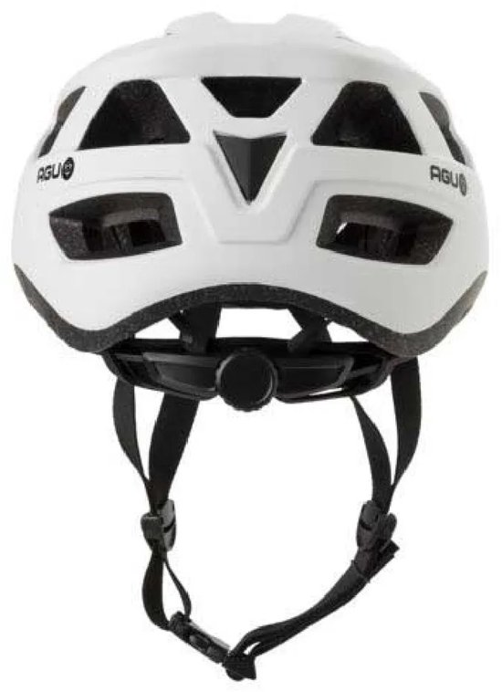 AGU Attivo - Fietshelm - In-mould helm - Unisex - 58-61cm - 18 ventilatieopeningen - Direct-dial systeem - Wit - L/XL van AGU — afbeelding 3
