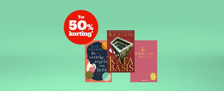 Tot 50% korting*