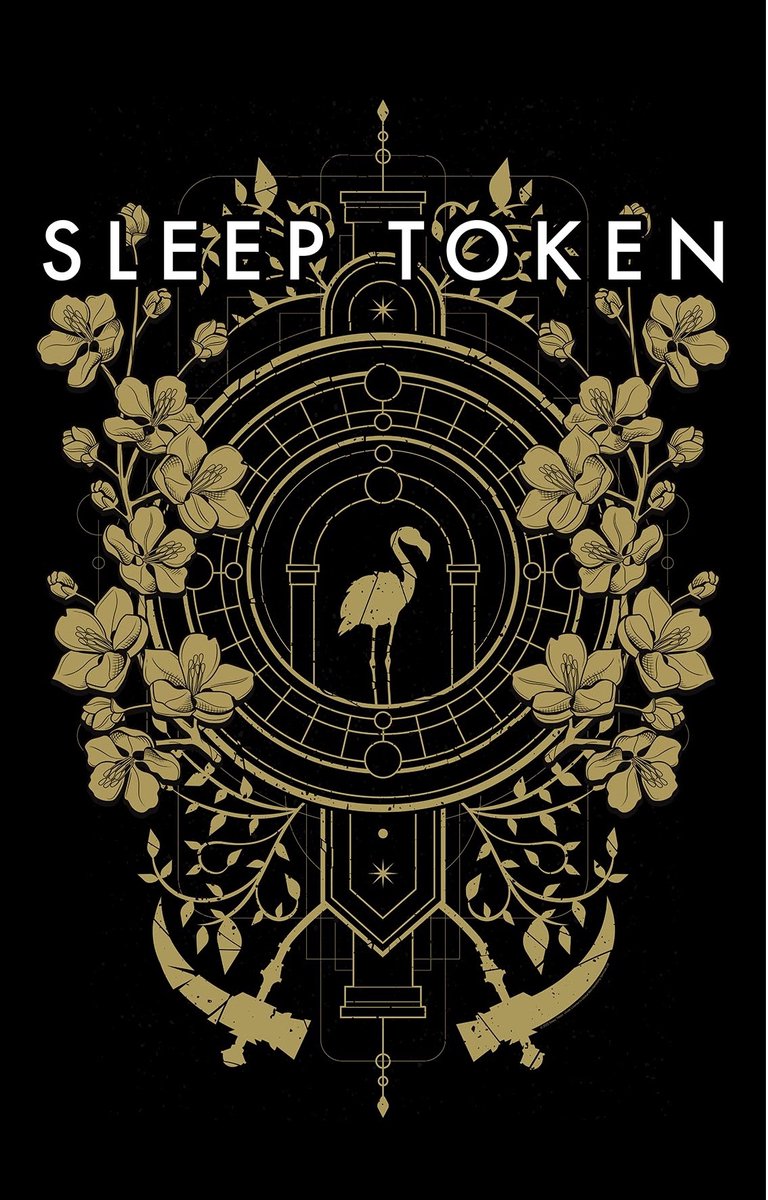 Sleep Token Even in Arcadia Crest - Textielposter