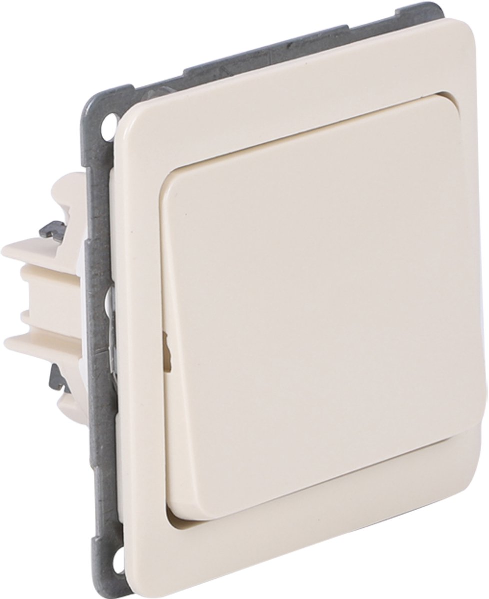 Peha Standard schakelaar - inbouw - wissel - crème