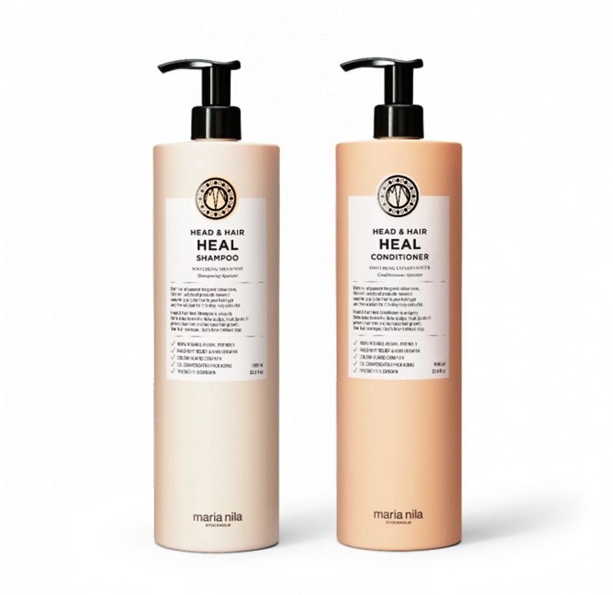 Maria Nila - Head & Hair Heal Care Duo - 2x 500 ml