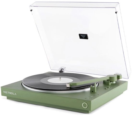 Platenspeler VICTROLA Automatic groen — afbeelding 2