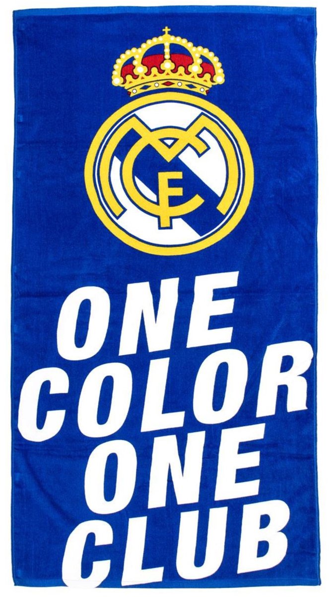 Strandhanddoek Real Madrid C.F. Blauw 70 x 140 cm