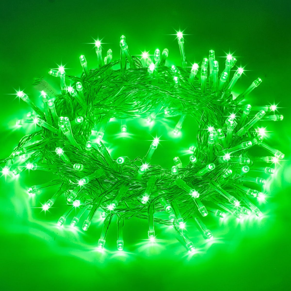 MUPOO Lichtsnoer Buiten en Binnen - IP 44 50M 500LEDs Groen licht -Fairy Light--8 Modes-Kerstverlichting -Voor Muur-Raam-Terras