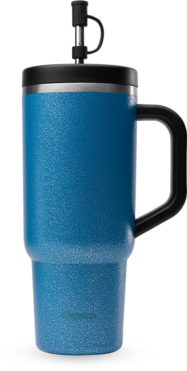 Qwetch - Isothermische Travel Cup - Roc Blauw- 900ml