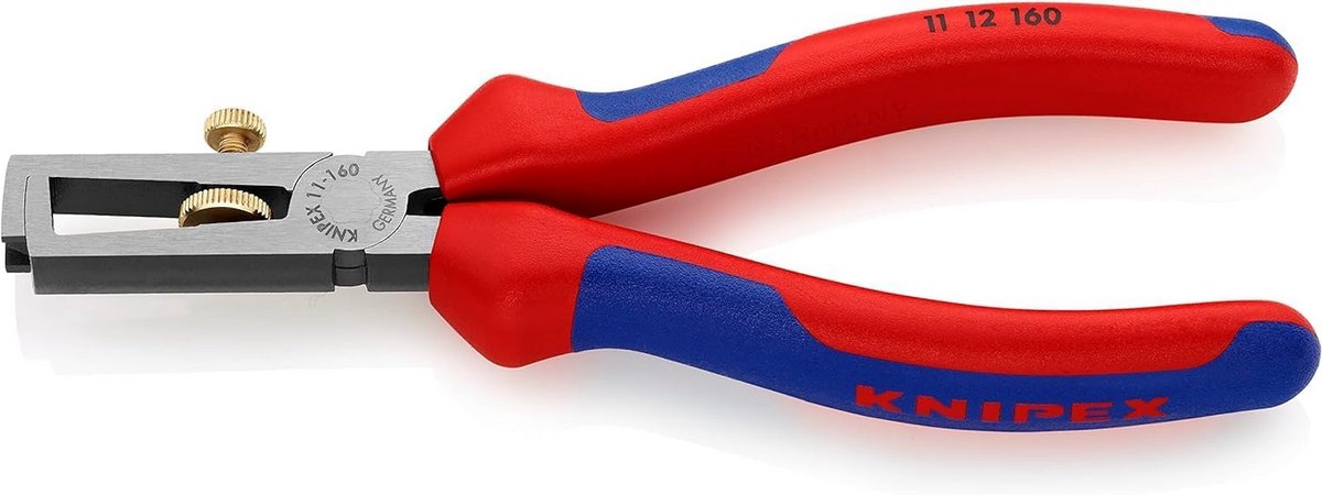 Universele Striptang 160 mm met Comfortabele Handgrepen voor Kunststof en Rubber Isolatie