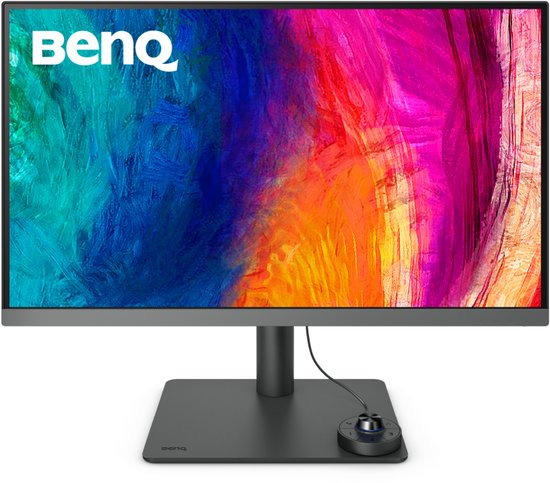 BenQ 4K Monitor PD2706U - Ultra HD Beeldscherm - IPS Designer Monitor - VESA - Verstelbaar - Zwart - 27 inch