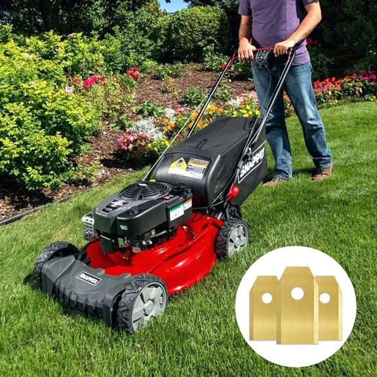 45x messen van titaniumlegering, vervangende messen voor Geschikt voor Gardena robotmaaier en Geschikt voor Husqvarna Automower robotmaaier en andere robotmaaieraccessoires. van Merkloos	 — afbeelding 3