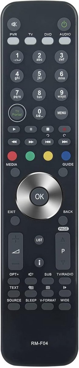 Nieuwe Vervangende Afstandsbediening Compatibel met Humax HD-FOX Modellen