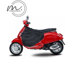 Scooter beenkleed - universeel - wind- en waterdicht - zwart