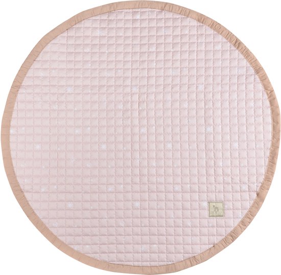 Love by Lily - groot rond speelkleed - Rosy Sky - 140cm